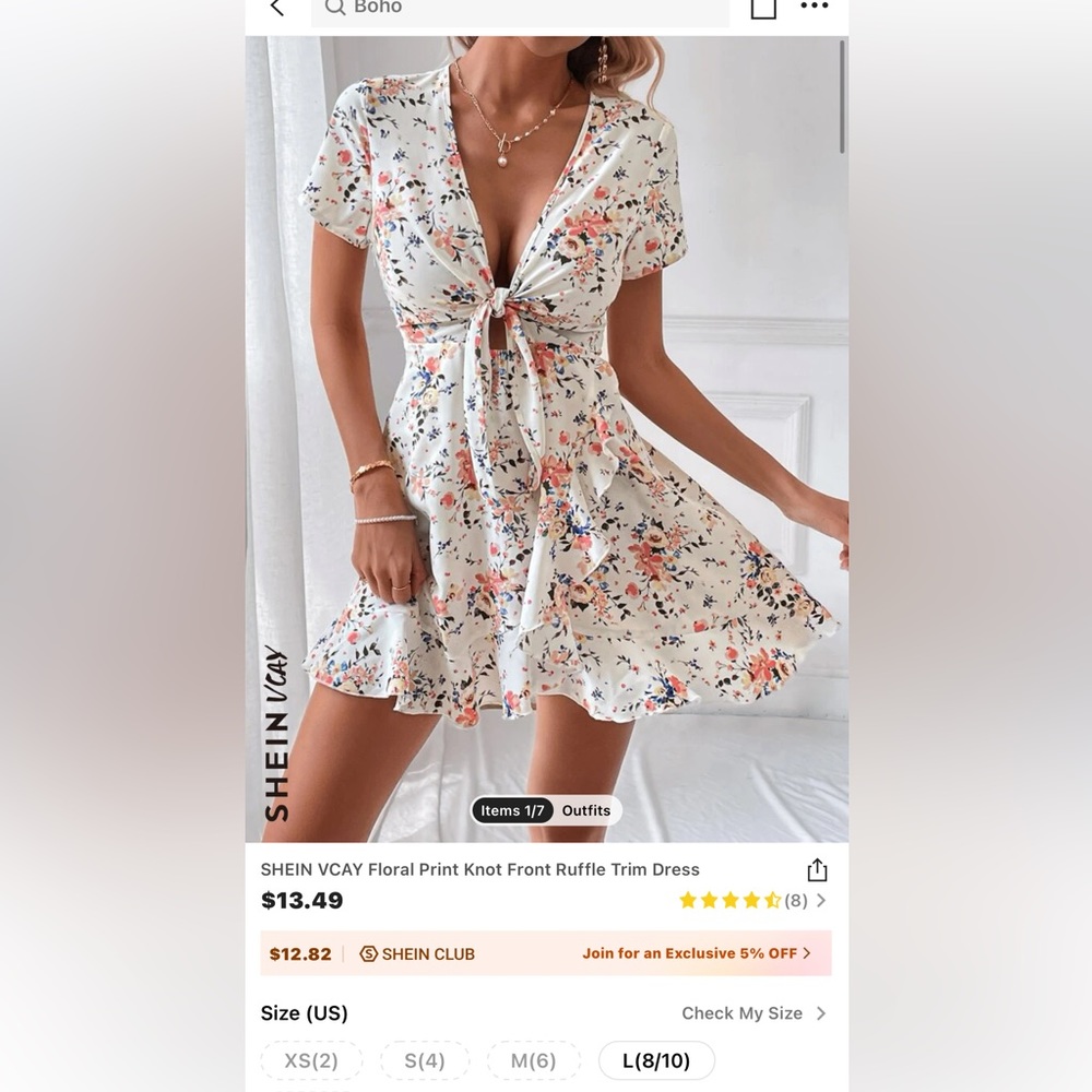 New size Large dress